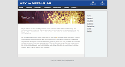 Desktop Screenshot of keytometals.com